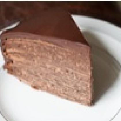 Chocolate Crepe Cake