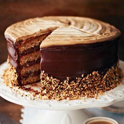 Hazelnut Latte Cake