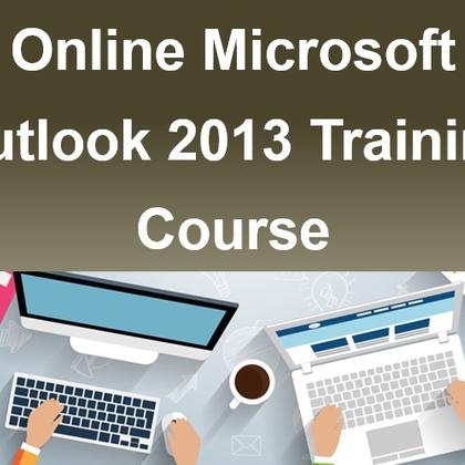 Online Microsoft Outlook 2013 Training Course
