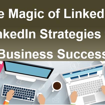 The Magic of LinkedIn - LinkedIn Strategies for Business Success