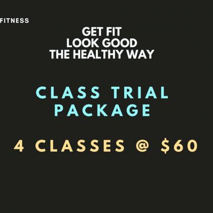 Class Trial Package – 4 classes