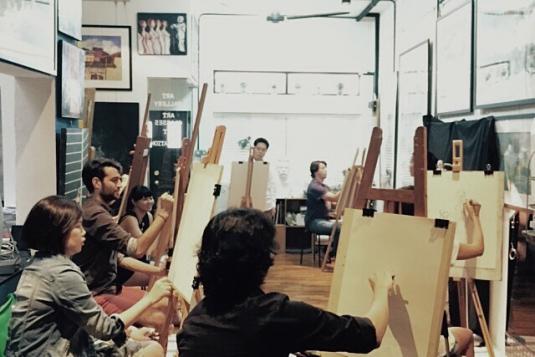 Life Drawing Session - Drawing Classes in Singapore 