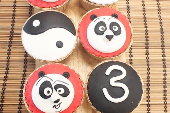 Kungfu Panda Fondant Cupcakes Kids Class