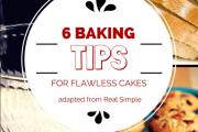 6 Baking Tips for a Flawless Cake
