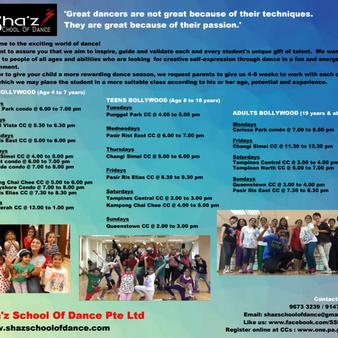 Sha'z School Of Dance Pte Ltd