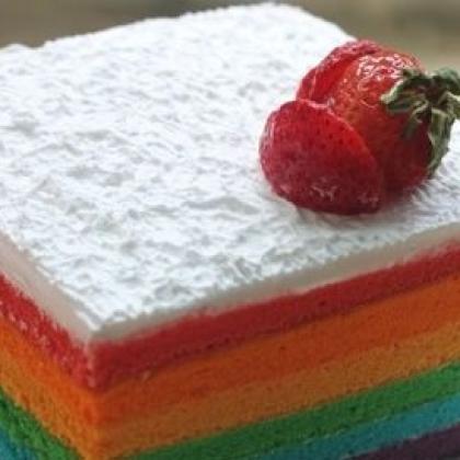Group Promo: Rainbow Cakes