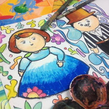 Fernando Botero + Nikki Perzuck Art Workshop (ages 4 to 12)