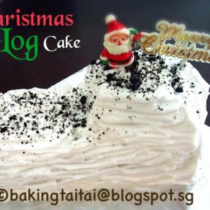 BAKING SPECIAL! Blogger Chef Cheryl Lai: Christmas Log Cake