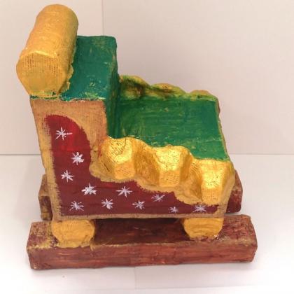 Sleigh Ride 3D Craft (ages 4 to 12)