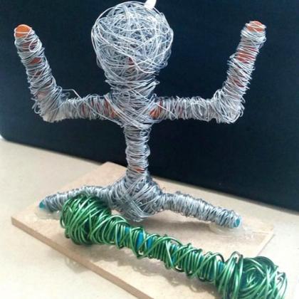 SEA Games-inspired Paper Pulp or Wire Art (ages 4 to 12)