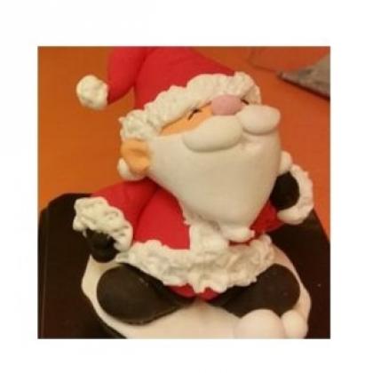 Clay sculpting - Santa Claus