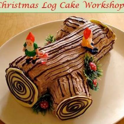 Christmas Log Cake Workshop