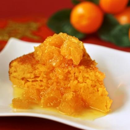 Mandarin Orange Sugee Cakes