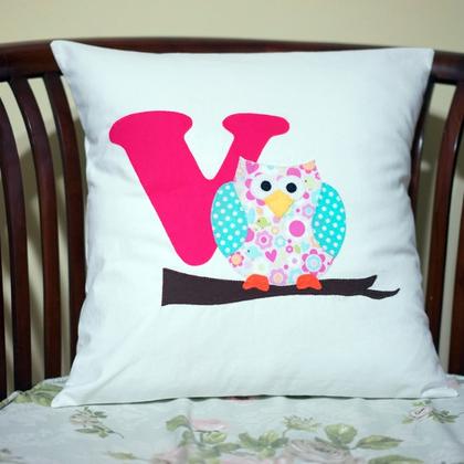 Owl Applique Pillow Workshop