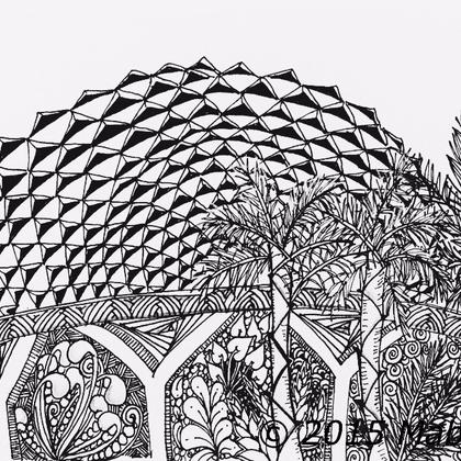 CityScapes with Zentangle