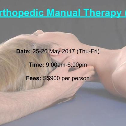 Clinical Orthopedic Manual Therapy (COMT) - Neck