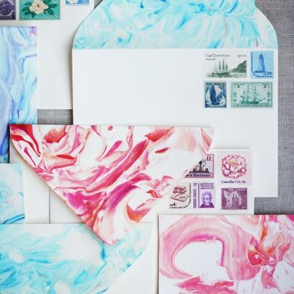 Introductory DIY Paper Marbling 101