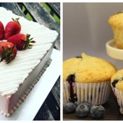 Strawberry Shortcake & Blueberry Muffins