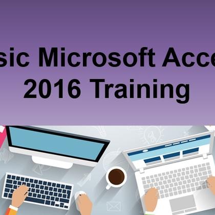 Basic Microsoft Access 2016 Training
