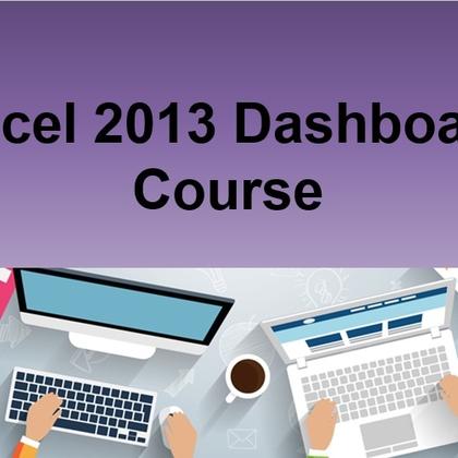 Excel 2013 Dashboard Course