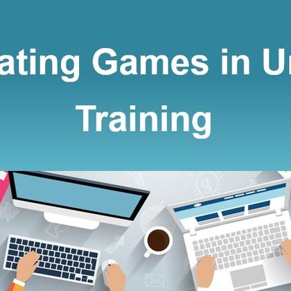 Creating Games in Unity Training