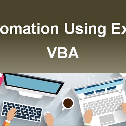 Automation Using Excel VBA