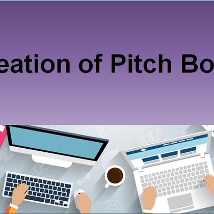 Creation of Pitch Book