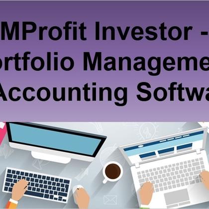 MProfit Investor - Portfolio Management & Accounting Software