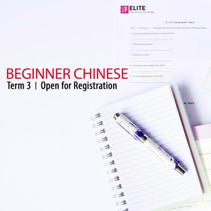 Beginner Chinese Term 3 - Bugis
