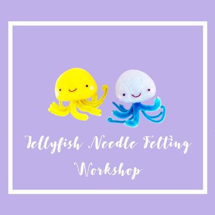 Craft For Kids - Jellyfish Needle Felting