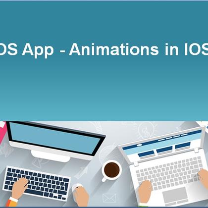 iOS App - Animations in iOS
