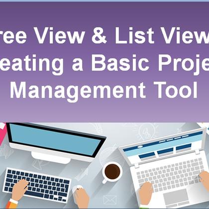 TreeView & ListView - Creating a Basic Project Management Tool