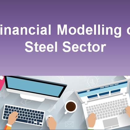 Financial Modeling of Steel Sector