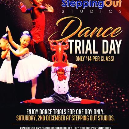 Ballet, Jazz, Tap and Contemporary Dance Class Trials at Stepping Out Studios !!