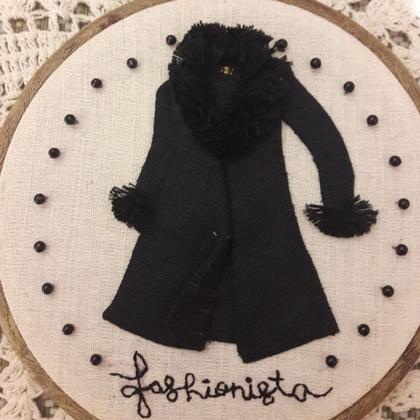 "Fashionista" Applique and embroidery  workshop