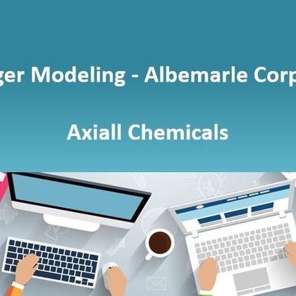 Merger Modeling - Albemarle Corp and Axiall Chemicals