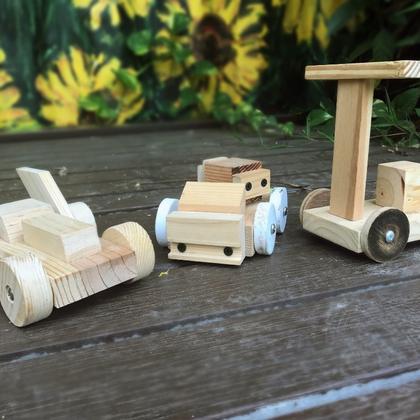 Family Wooden Toy Car Making Workshop