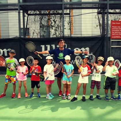 Tennis class for kids