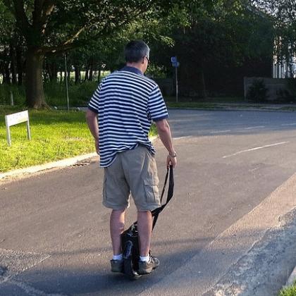 Electric Unicycle Riding Lesson for first-timers