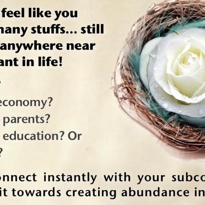 Igniting the Frequency of Abundance