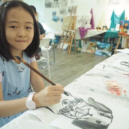 Kids Chinese Ink Painting Class