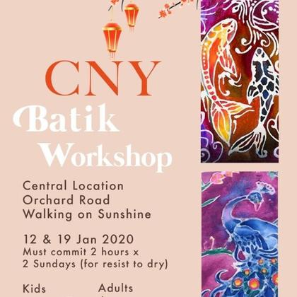 Batik for Chinese New Year