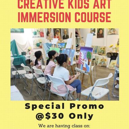 Creative Kids Art Immersion trial class