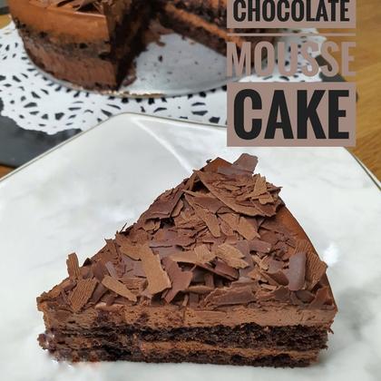 Chocolate Mousse Cake w Cake Base LIVE ZOOM Baking Class
