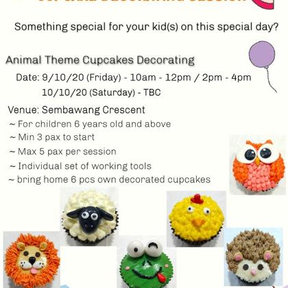 Children's Day Cupcake Decorating Workshop