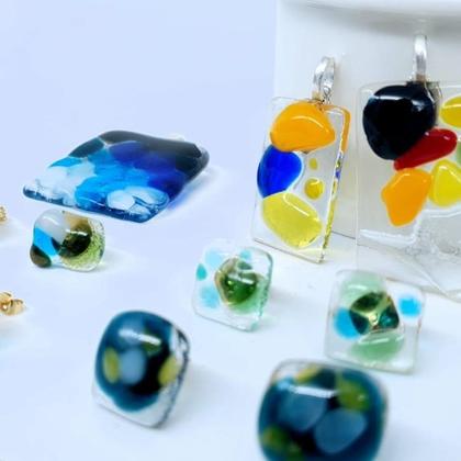 Fused Glass Taster Workshop with Studio Tour