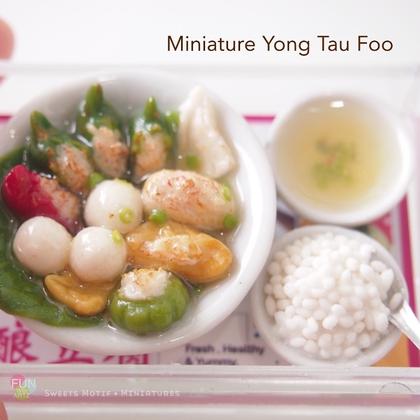 Online/onsite Workshop - Miniature Food Clay Yong Tau Foo