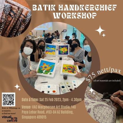 Batik Handkerchief Painting Workshop