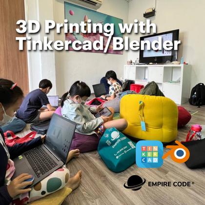3D Printing with Tinkercad/ Blender
