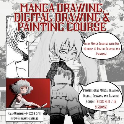New Professional Manga Drawing and Painting Course